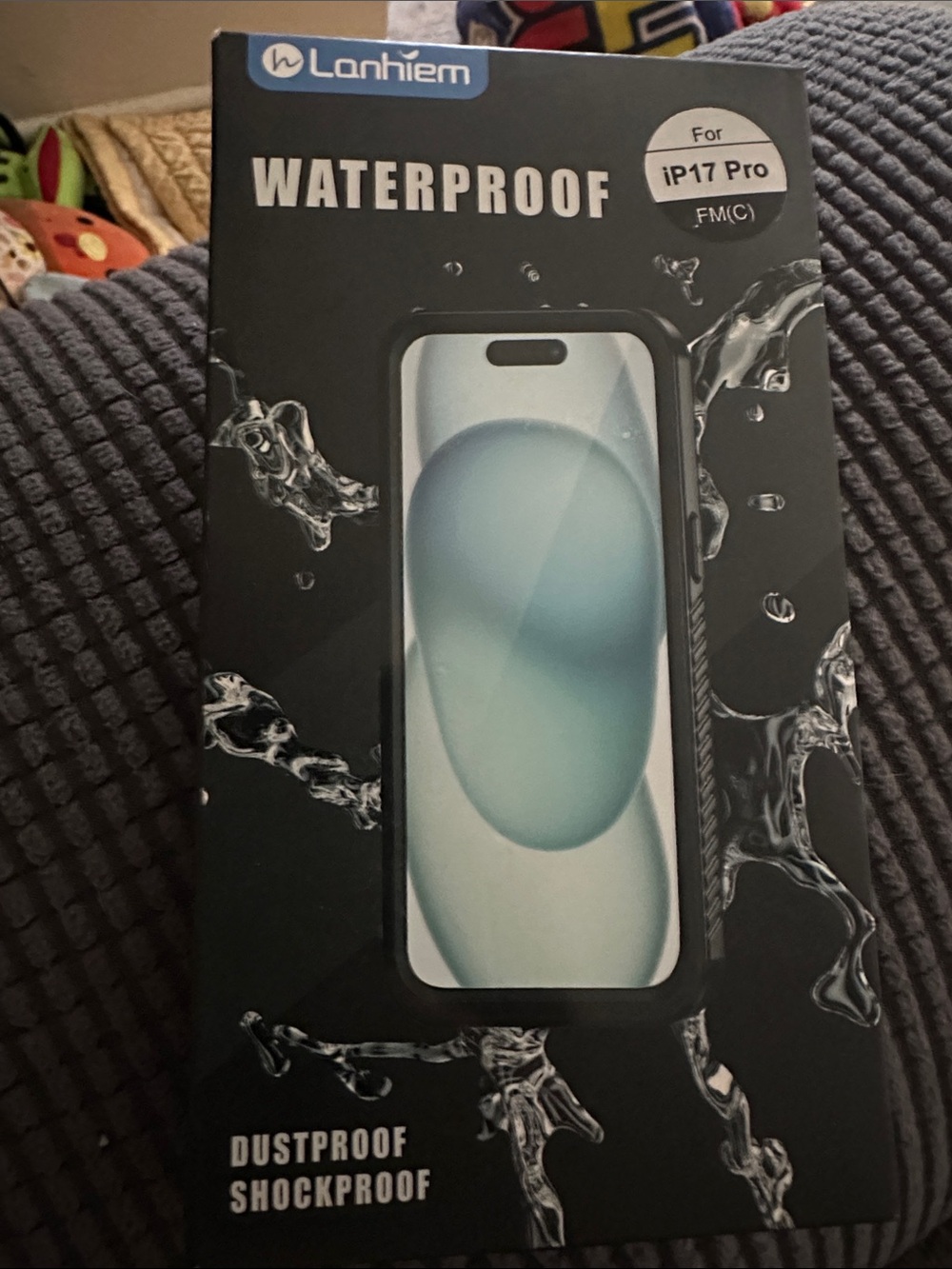 Waterproof Dustproof Shockproof Phone Case for iP17 Pro - Blue